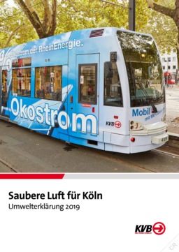 Kölner Verkehrs-Betriebe AG - Umwelterklärung 2019. Saubere Luft für Köln