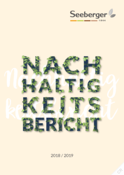 Seeberger GmbH - Nachhaltigkeitsbericht 2018/2019