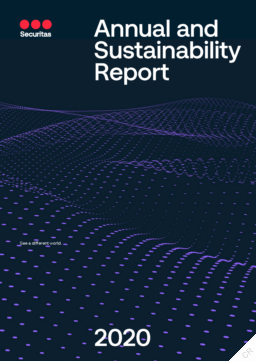 Securitas AB - Annual and Sustainability Report 2020. See a different world