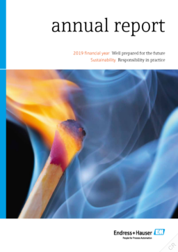 Endress+Hauser AG - Annual Report 2019 Financial Year