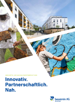 bauverein AG Darmstadt - Geschäfts- und Nachhaltigkeitsbericht 2020. Innovativ. Partnerschaftlich. Nah