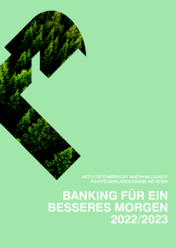 Raiffeisen-Holding Niederösterreich-Wien reg GenmbH - Aktivitaetenbericht Nachhaltigkeit 2022/2023. Banking für ein besseres morgen