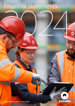 Schindler Holding Ltd - Financial Statements 2024. Enhancing the quality of urban living