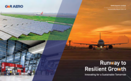 GMR Airports Infrastructure Limited - Sustainability Report 2023-24. Runway to Resilient Growth. Innovating for a Sustainable Tomorrow