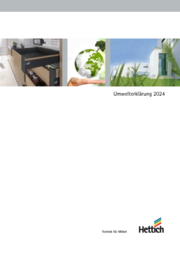 Hettich Holding GmbH & Co oHG - Druck- und Spritzgußwerk Hettich GmbH & Co. KG Umwelterklärung 2024