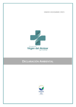 Hospital Virgen del Alcázar de Lorca SA - Declaración Ambiental Enero-Diciembre 2023