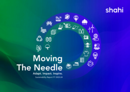 Shahi Exports Pvt Ltd - Sustainability Report FY 2023-24. Moving the Needle. Adapt. Impact. Inspire