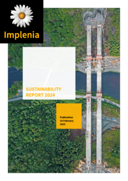 Implenia AG - Sustainability Report 2024. Publication 26 February 2025