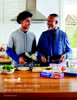 Reynolds Consumer Products Inc - 2024 Integrated Report. Simplify daily life to enjoy what matters most