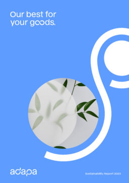 adapa Holding GesmbH - Sustainability Report 2023. Our best for your goods