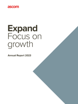 Ascom Holding AG - Annual Report 2023. Expand ­ Focus on growth