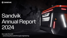 Sandvik AB - Annual Report 2024. We make the shift – advancing the world through engineering