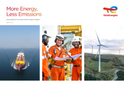 TotalEnergies SE - Sustainability & Climate 2025 Progress Report. More Energy, Less Emissions