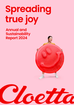 Cloetta AB - Annual and Sustainability Report 2024. Spreading True Joy