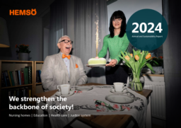 Hemsö Fastighets AB - Annual and Sustainability Report 2024. We strengthen the backbone of society
