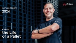 Cabka NV - Annual Report 2024. A Day in the Life of a Pallet