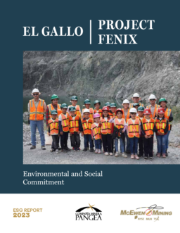 McEwen Mining Inc - ESG Report 2023. Environmental and Social Commitment. El Gallo Project Fenix