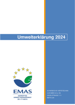 Schwäbische Härtetechnik Ulm GmbH & Co KG - Umwelterklärung 2024