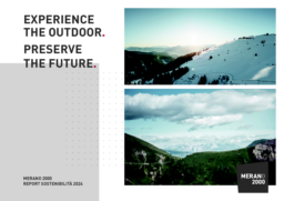 Merano 2000 Funivie Spa - Report Sostenibilità 2024. Experience the Outdoor. Preserve the Future