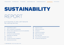 JOST Werke AG - Sustainability Report as of December 31, 2024