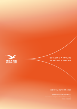 Shui On Land Limited - Annual Report 2024. Building a Future. Sharing a Dream