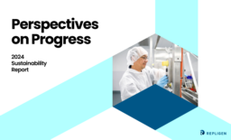 Repligen Corporation - 2024 Sustainability Report. Perspectives on Progress