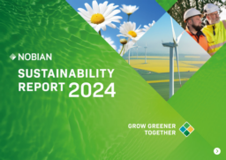 Nobian Industrial Chemicals BV - Sustainability Report 2024. Grown Greener together