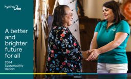 Hydro One Inc - 2024 Sustainability Report. A better and brighter future for all