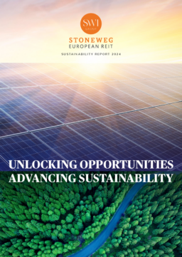 Stoneweg European REIT Management Pte Ltd - Sustainability Report 2024. Unlocking Opportunities. Advancing Sustainability