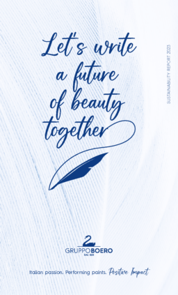 Boero Bartolomeo SpA - Sustainability Report 2023. Let’s write a future of beauty together