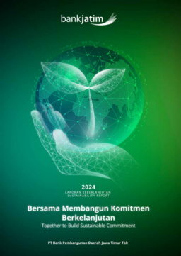 PT Bank Pembangunan Daerah Jawa Timur Tbk - Laporan Keberlanjutan 2024 Sustainability Report. Together to Build Sustainable Commitment
