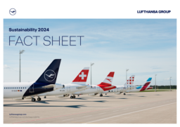 Deutsche Lufthansa AG - Sustainability 2024 Fact Sheet