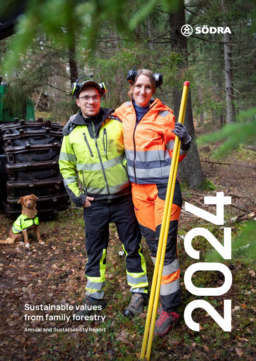 Södra Skogsägarna - Annual and Sustainability Report 2024. Sustainable values from family forestry