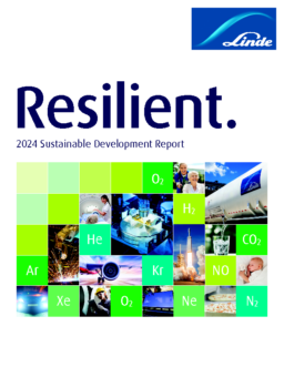 Linde plc - Sustainable Development Report 2024. Resilient