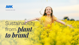 AAK AB - Sustainability Report 2024. Sustainability from plant to brand