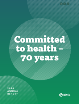 Krka d d Novo mesto - Annual Report 2024. Committed to health - 70 years
