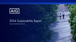 American International Group Inc - 2024 Sustainability Report