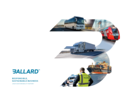 Ballard Power Systems Inc - 2024 Sustainability Report. Responsible, Sustainable Business