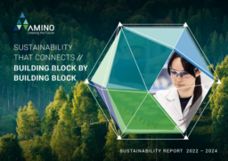 AMINO GmbH - Sustainability Report 2022-2024. Sustainability that Connects. Building Block by Building Block