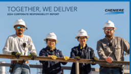 Cheniere Energy Inc - 2024 Corporate Responsibility Report. Together, We Deliver