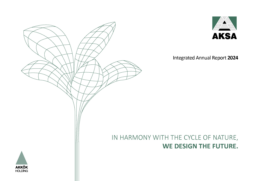 Aksa Akrilik Kimya Sanayii AS - 2024 Integrated Annual Report. In Harmony with the Cycle of Nature, We Design the Future