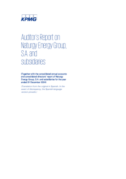 Naturgy Energy Group SA - Annual Consolidated Financial Report 2024