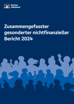 Berliner Volksbank eg - Zusammengefasster gesonderter nichtfinanzieller Bericht 2024