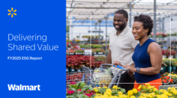 Walmart Inc - FY2025 ESG Report. Delivering Shared Value
