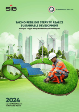 PT Semen Baturaja Tbk - 2024 Laporan Keberlanjutan Sustainability Report. Taking Resilient Steps to Realize Sustainable Development