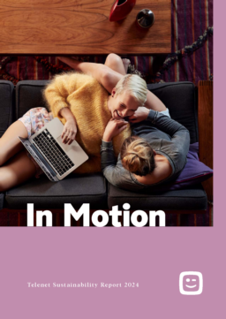 Telenet Group Holding NV - Sustainability Report 2024. In Motion