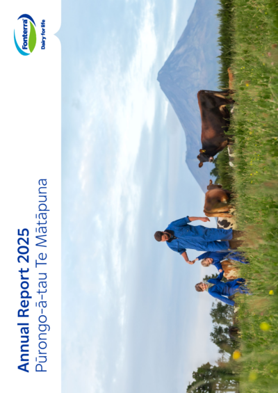 Fonterra Co-operative Group Ltd - Annual Report 2025