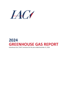 IAC Inc - 2024 Greenhouse Gas Report