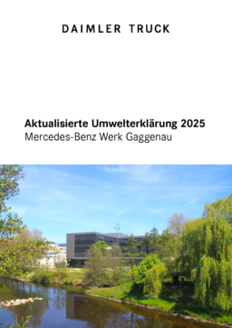 Mercedes-Benz Werk Gaggenau - Aktualisierte Umwelterklärung 2025