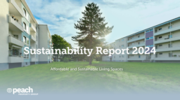 Peach Property Group AG - Sustainability Report 2024. Affordable and Sustainable Living Spaces
